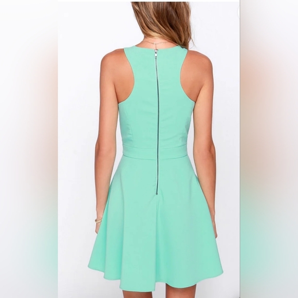 *NWT*Adelyn Rae Hold Me Closer Mint Dress, size XS - Picture 4 of 10
